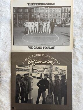 The Persuasions - We Came To Play - 1975 & Street Corner Symphony LPs - Acapella